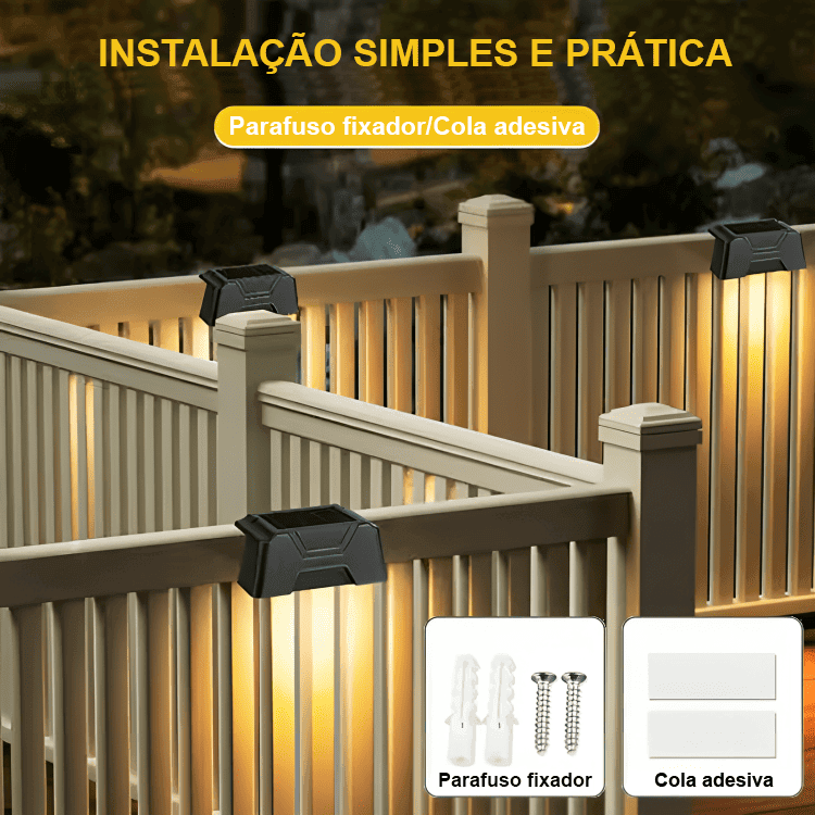 LED de Parede Solar | WallLight®