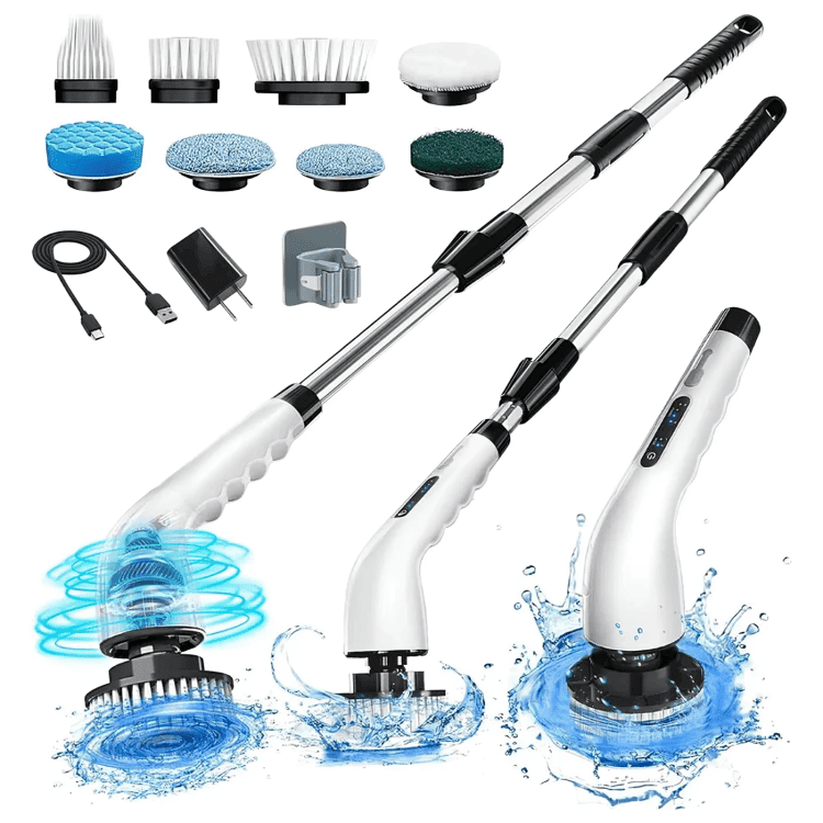 Escova Elétrica 7 em 1 | MasterClean® (Escovas Inclusas)